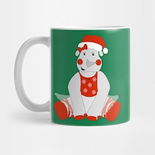 Christmas Ballerina Rhino Digital Art | Christmas Special | illusima Mug